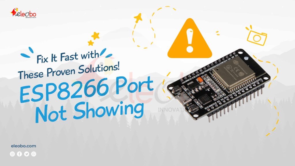 ESP8266 Port Not Showing