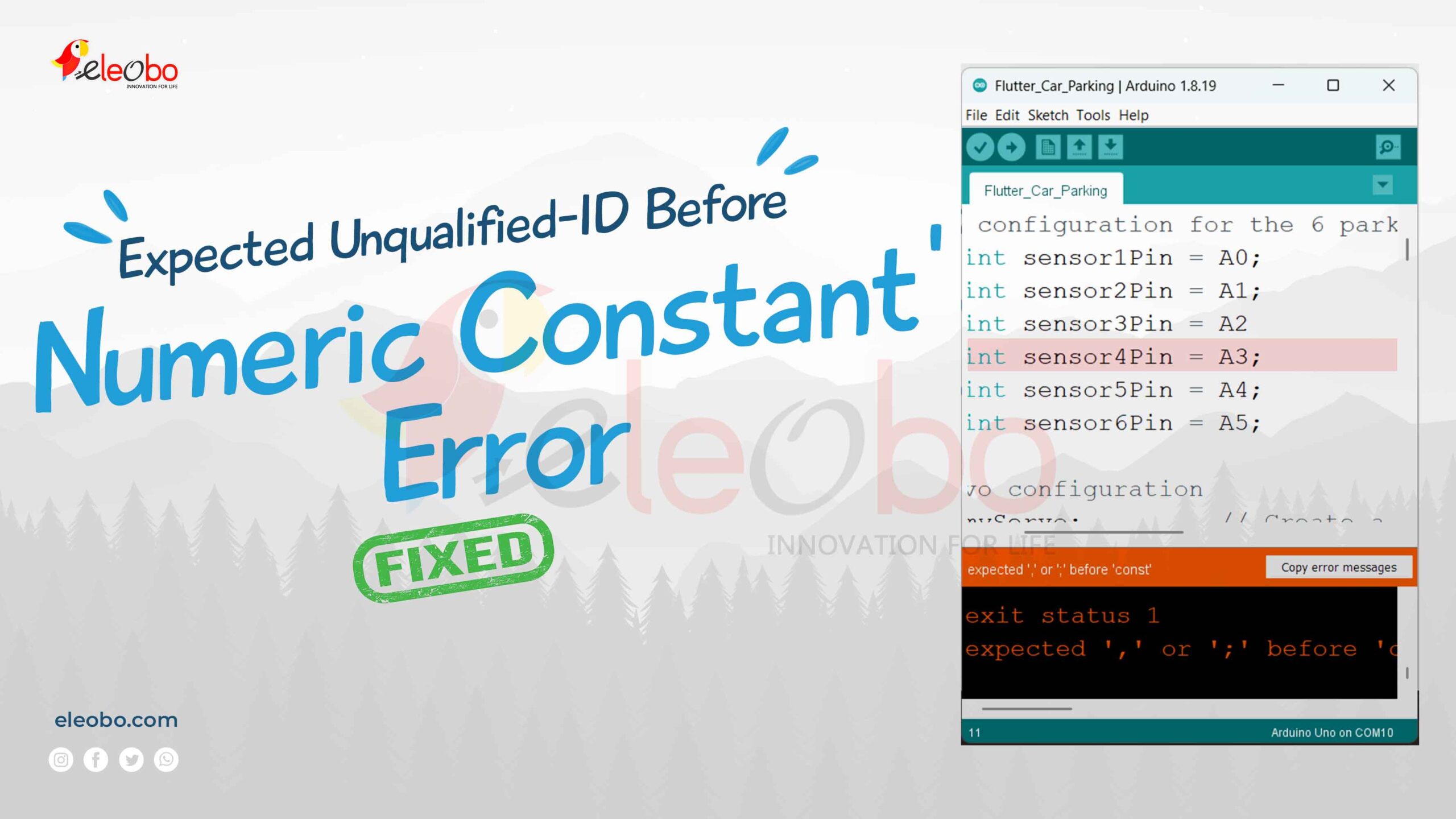 Struggling with the 'expected unqualified-id before numeric constant' error? Learn why it happens and follow these powerful solutions