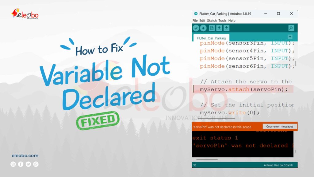 Facing the 'variable not declared in this scope' error? Discover why it happens and follow these powerful solutions with examples to fix it