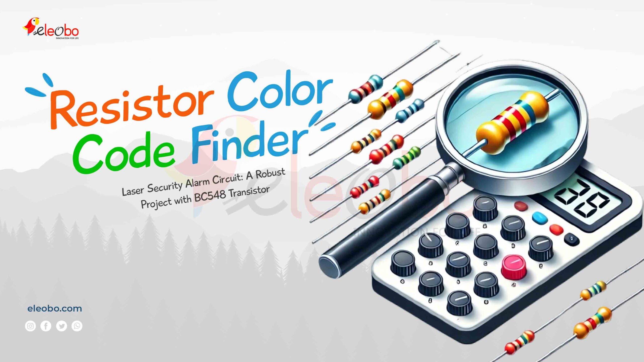 Discover how our powerful Resistor Color Code Finder simplifies resistor value calculations. Decode resistor bands quickly and accurately